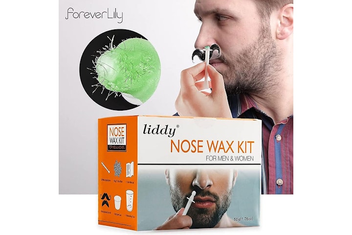 Hårborttagning näshår vax kit