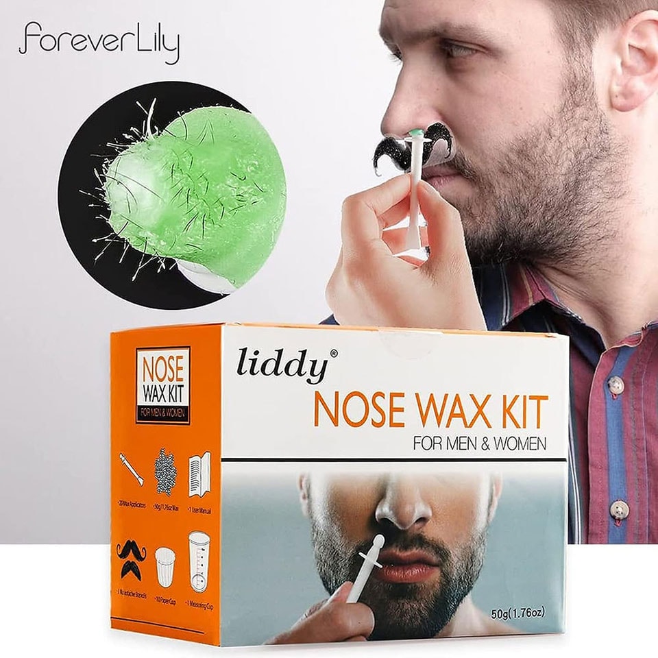 Hårborttagning näshår vax kit (1 av 7)