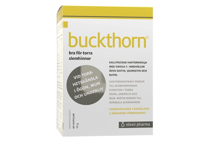 Buckthorn 60 kapslar Elexir Pharma