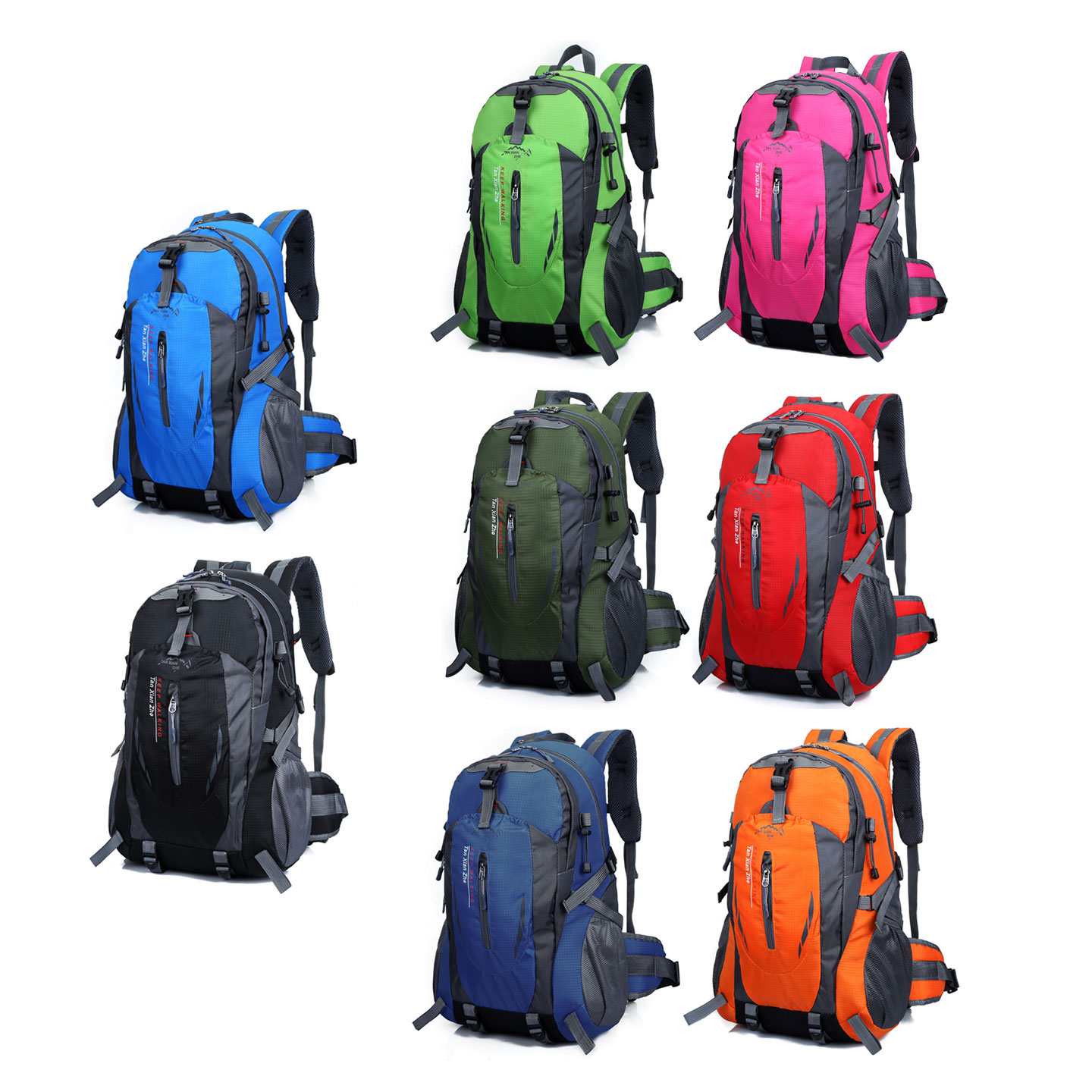 Vattentät ryggsäck i nylon