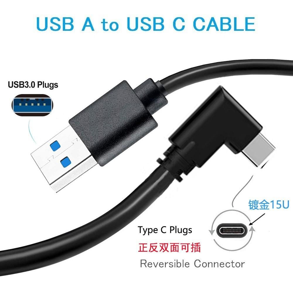 Oculus Quest VR Link Cable USB3.0 to Type-C Data kable 5m (3 av 6)