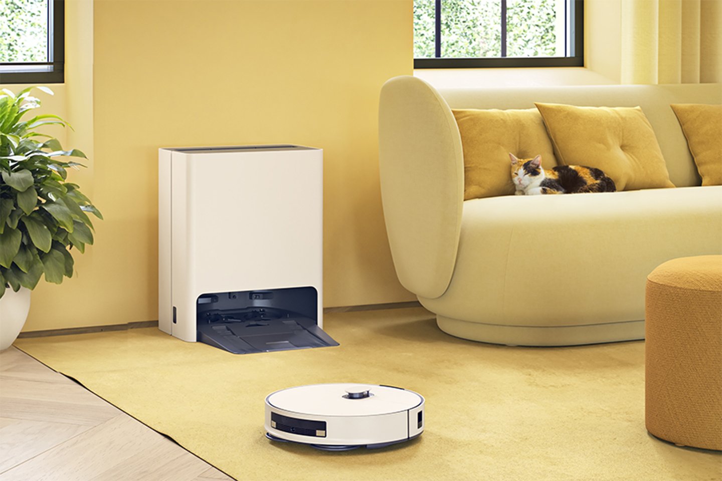 Product Image for 60% rabatt på Bespoke JetBot Combo fra Samsung – Robotstøvsugeren som gjør alt!