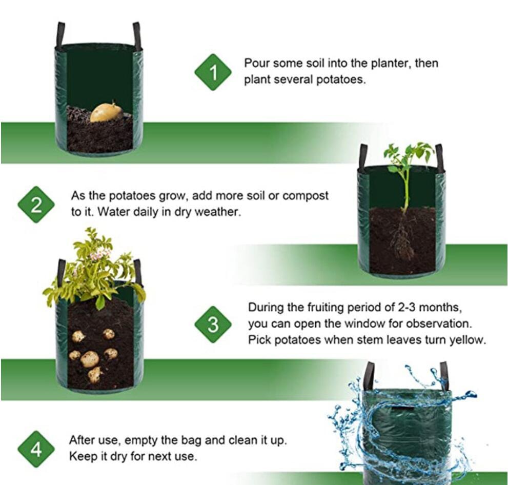 Dyrkingspose for jordplanter (5 av 6)