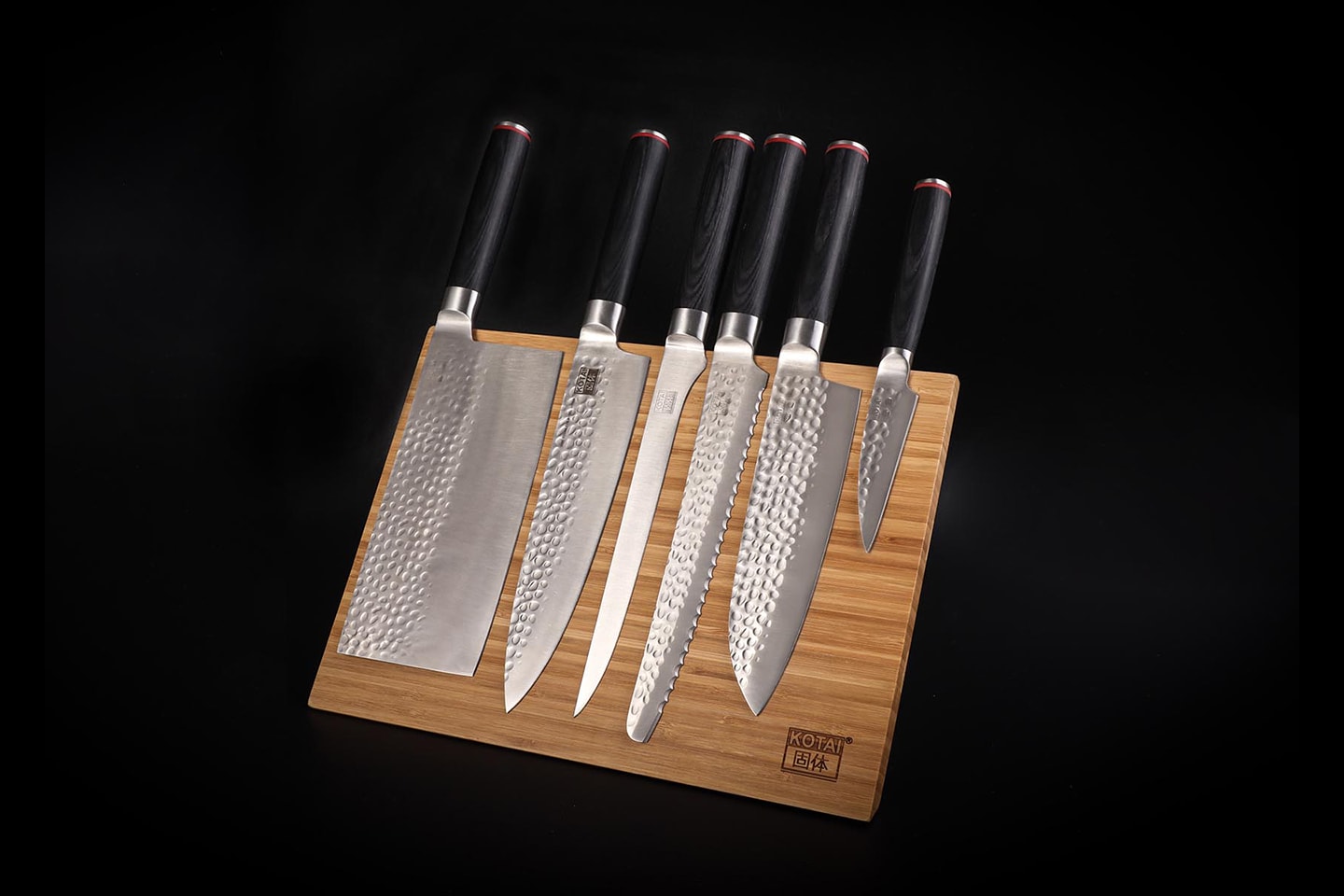Kotai magnetisk knivhållare i bambu (9 av 12) (10 av 12)