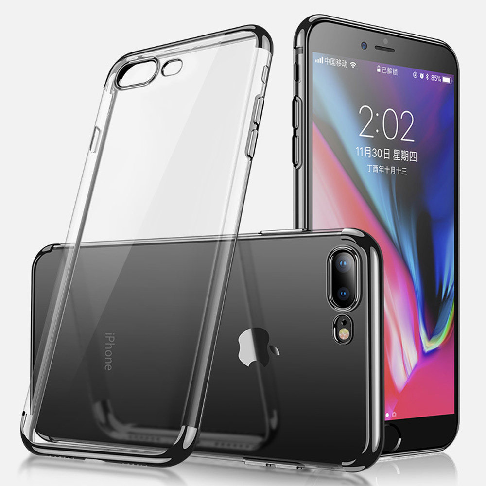 Product Image for Elektroplated TPU-deksel iPhone 11 med to skjermbeskyttere.