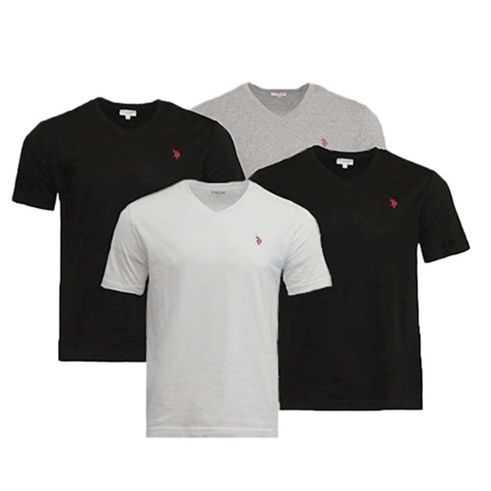 US Polo t-shirt 2-pack (1 av 4)