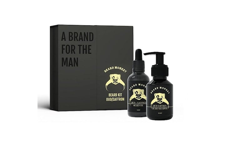 Giftset Beard Monkey Beard Kit Oud/Saffron 2023