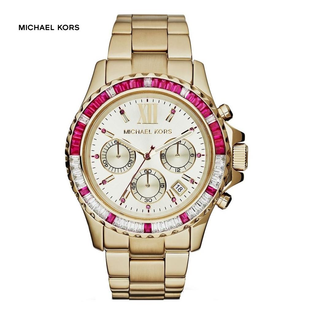 Michael Kors Guld Rostfritt Stål MK5871 Damklocka | Let’s deal