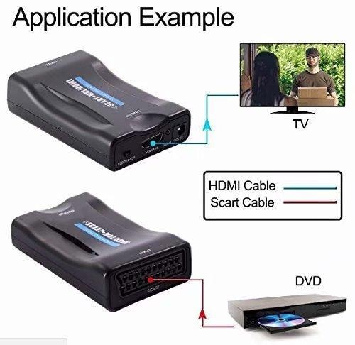 Scart till HDMI omvandlare 1080p (11 av 12)