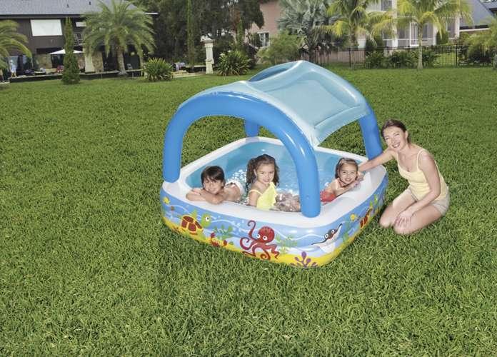 Product Image for Uppblåsbar Pool med tak - 265L - Bestway - 140cm/140cm/114cm
