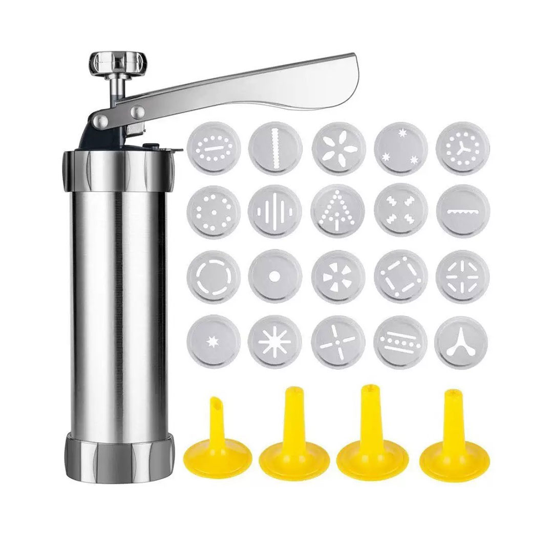 Product Image for Kakesprøyte med sprøytespisser og mønstre 24 deler