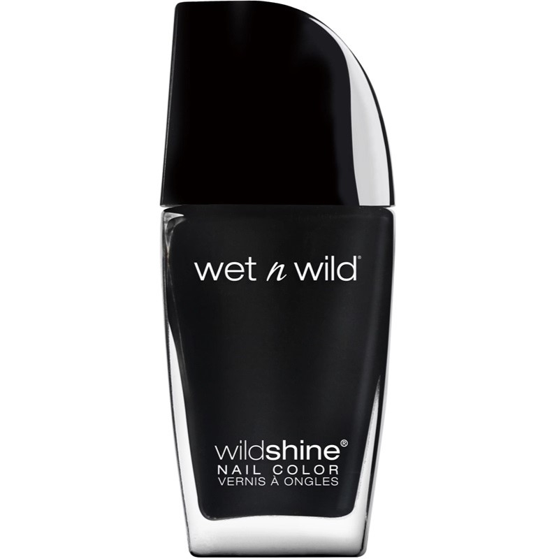 Product Image for Wet n Wild Wild Shine Nail Color Black Créme