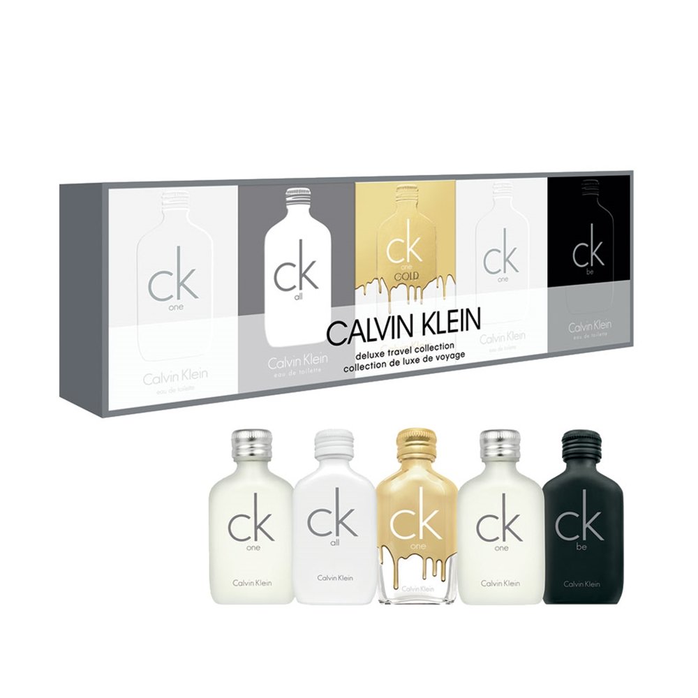 Giftset Calvin Klein Ck One Deluxe Travel Collection 5 X Edt 10ml Let S Deal