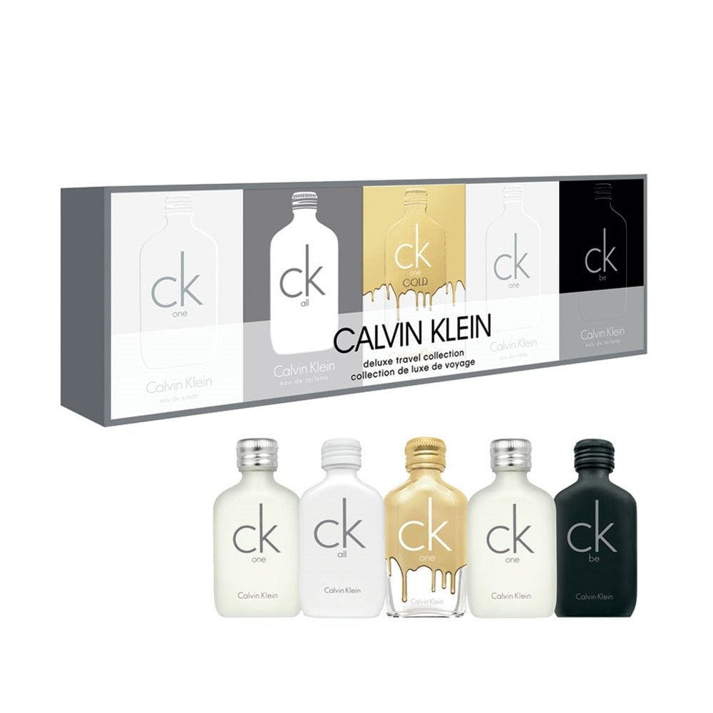 Giftset Calvin Klein CK One Deluxe Travel Collection 5 x Edt 10ml (1 av 2)