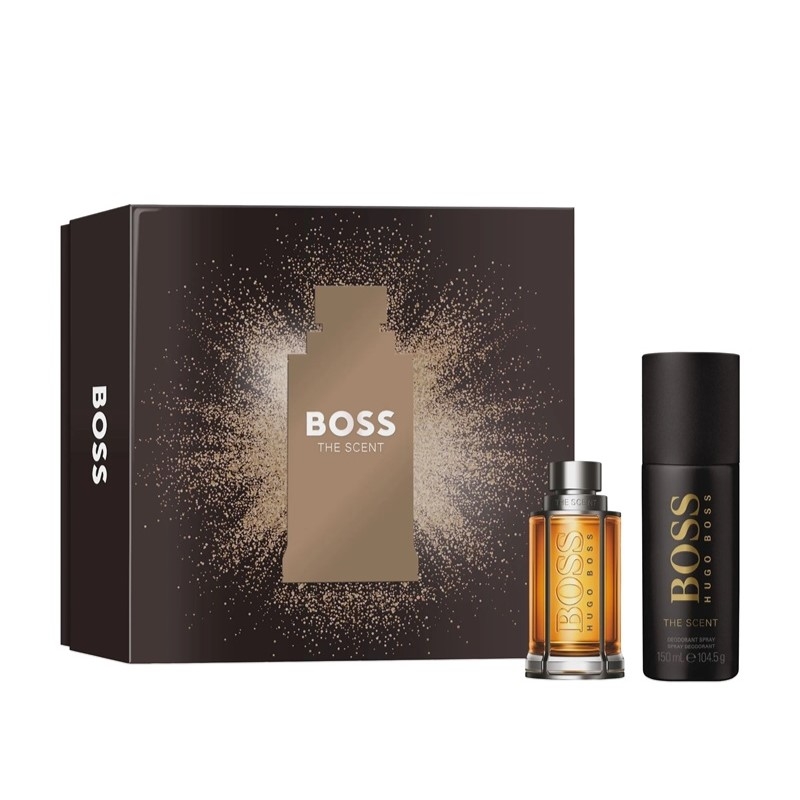 Giftset Hugo Boss The Scent Edt 50ml + Deo Spray 150ml