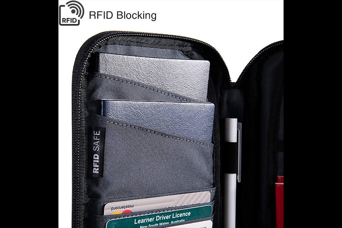Reseplånbok med RFID-skydd (4 av 9)