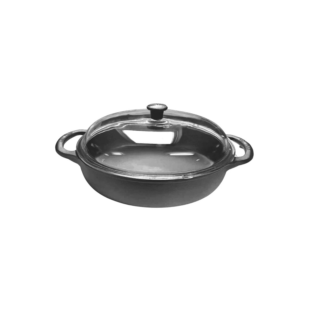 Product Image for Carl Victor gjutjärn traktörpanna med glaslock 32 cm