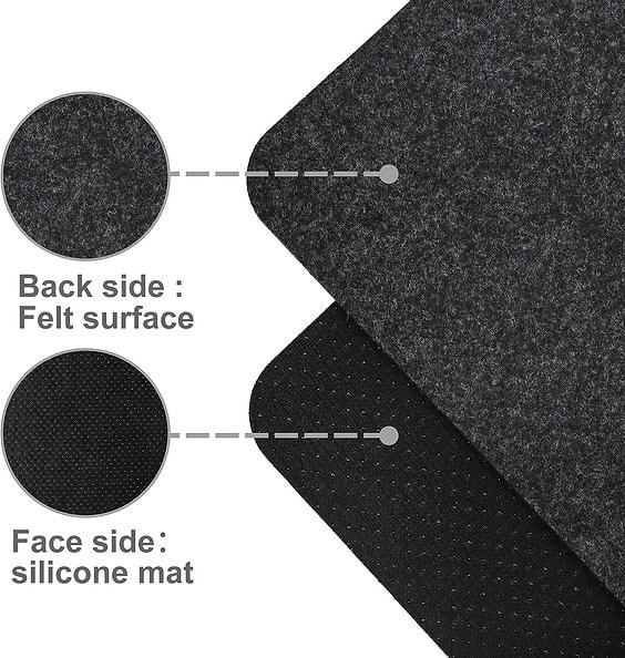 Beskyttende filtmatte for benkeplate 4-pack (4 av 7)