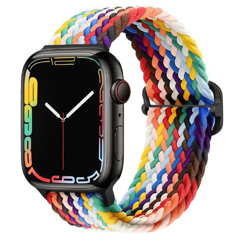 Apple Watch armbånd i flettet nylon 42/44/45 (6 av 11)