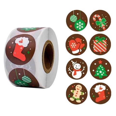 Stickers med julemotiv 500 stk (2 av 14)
