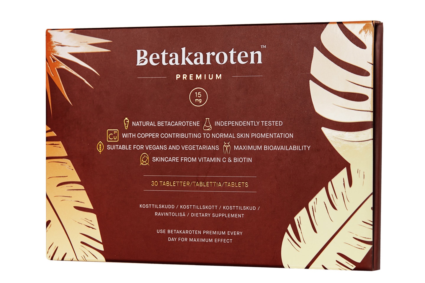 Betakaroten Premium - Den dype brunfargen som varer! (1 av 3) (2 av 3)