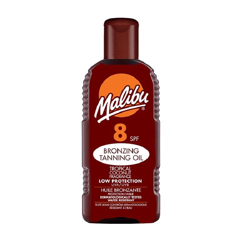 Product Image for Malibu Bronzing Tanning Oil SPF8 200ml