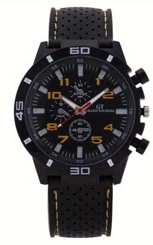 Sporty Quartz Watch / Armbåndsur med silikonrem (2 av 4)