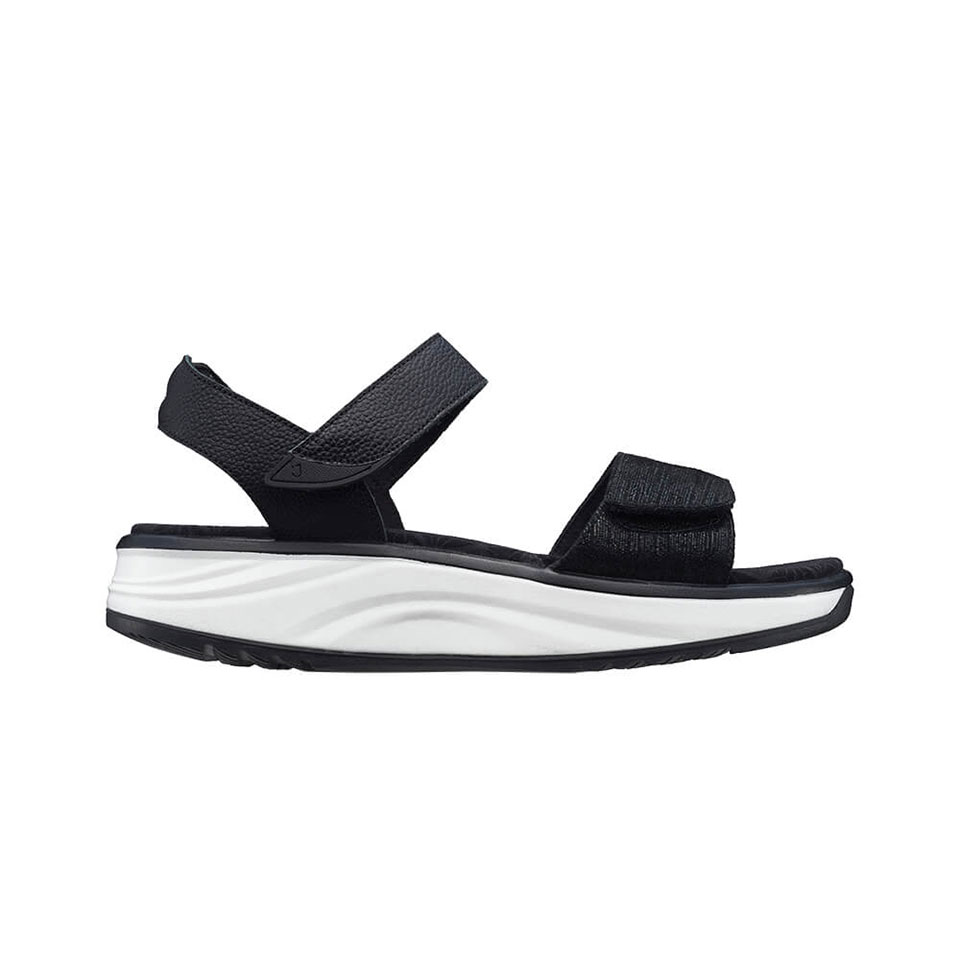 Joya Flores svart sandal dam