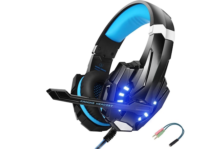 Gaming headset hörlurar C4U® G9000 Mic för Playstation 4 / Ps4 Pro / PS5