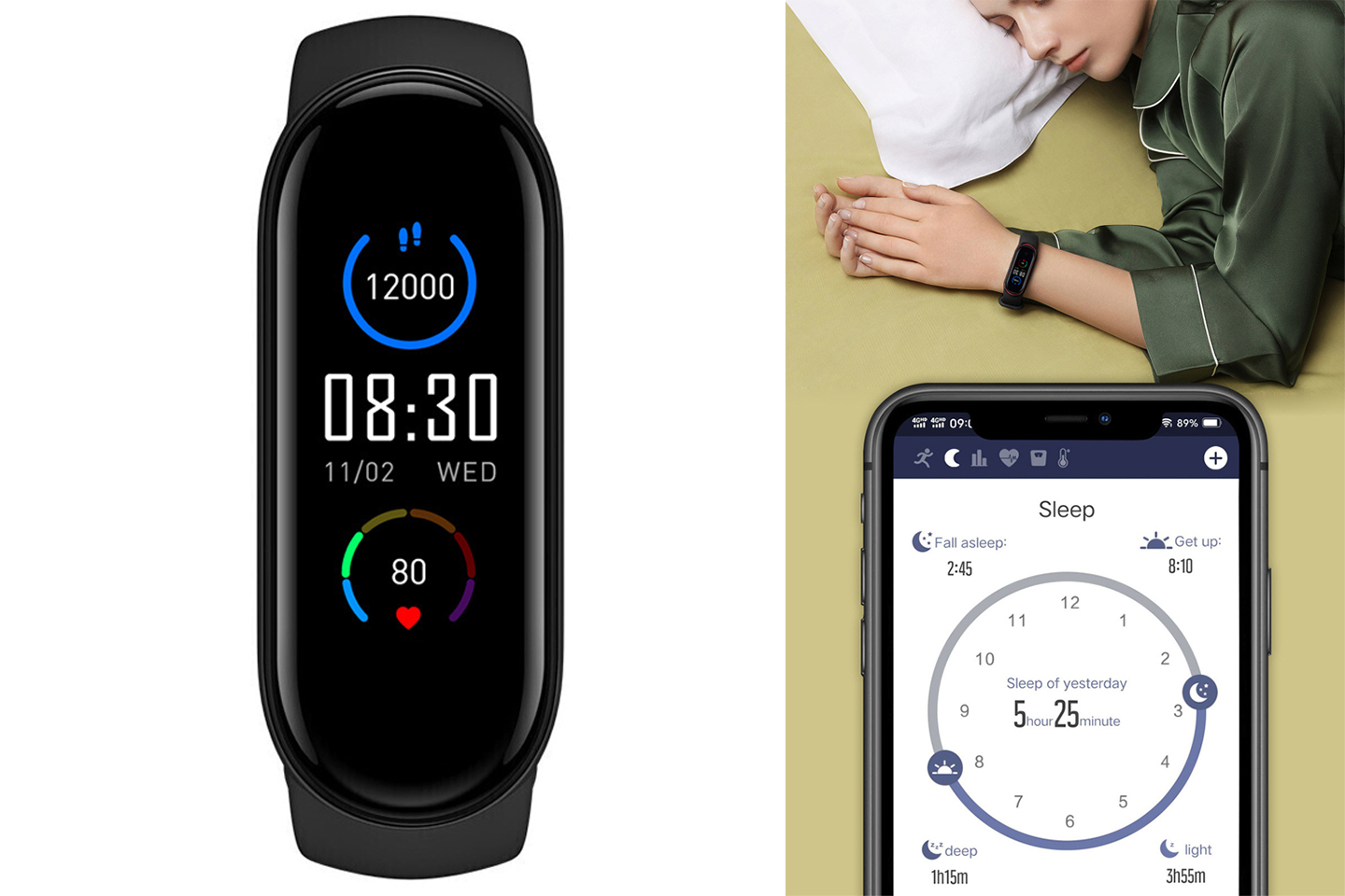 Smart watch kompatibel med Android och iOS (6 av 12)