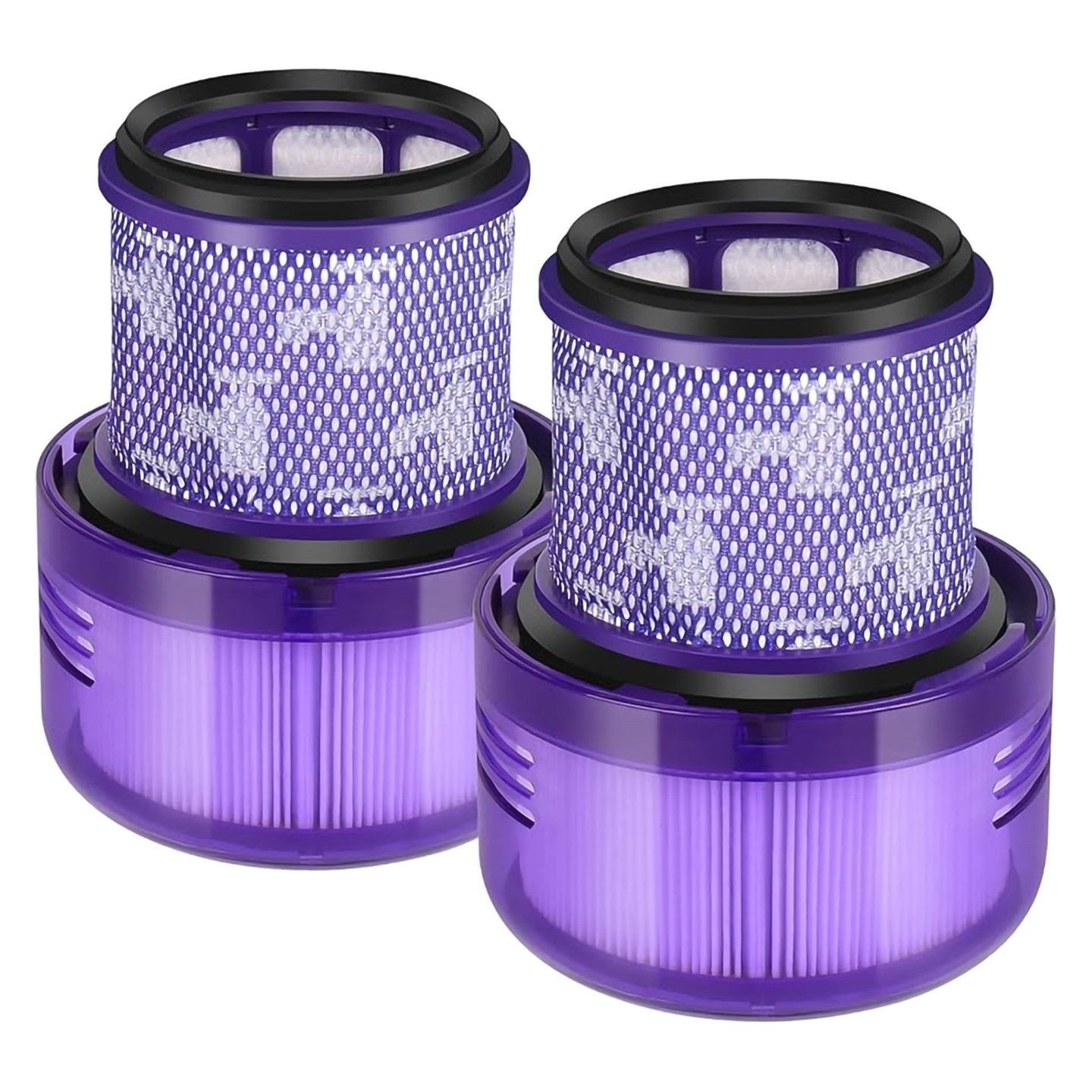 2-pack HEPA filter för Dyson V11, V15, V10