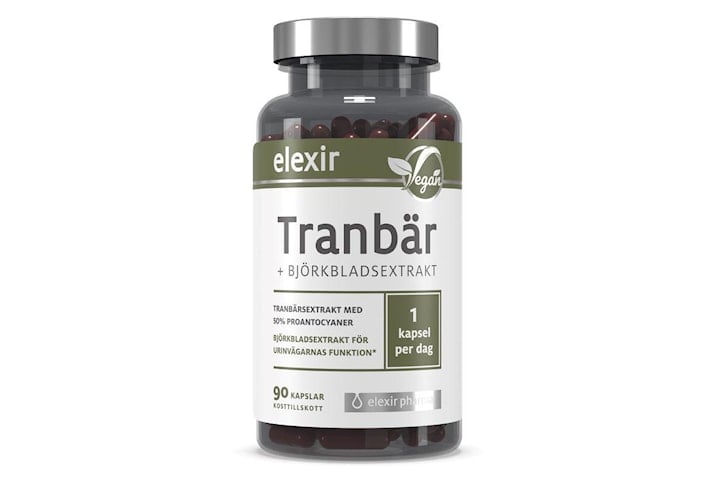Tranbär 90 kapslar Elexir Pharma