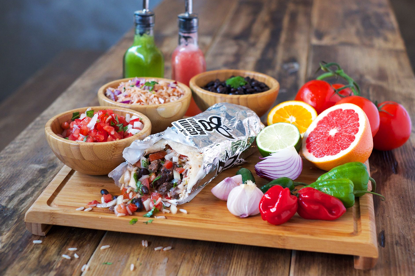 Nyt en Nachos chips + valgfri Burrito eller Burrito box hos Freddy Fuego, midt i sentrum