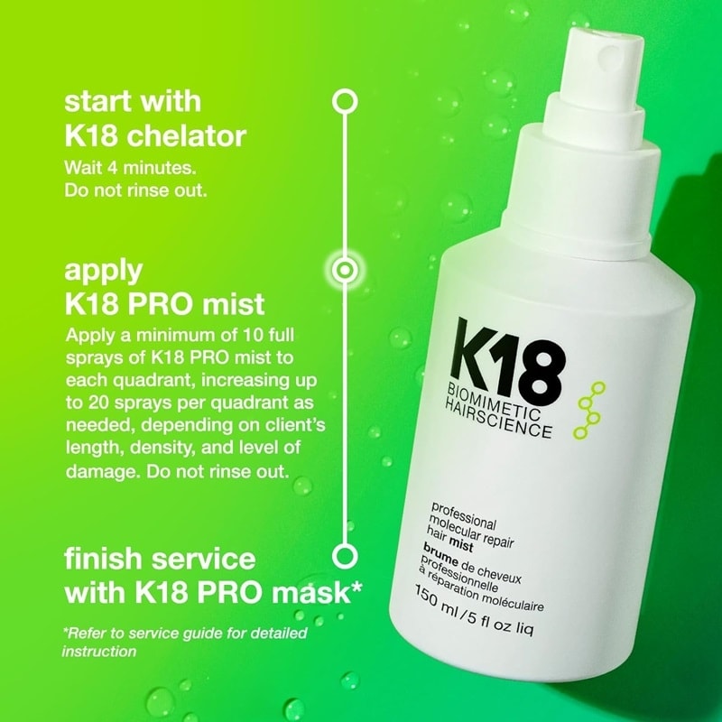 K18 Professional Molecular Repair Hair Mist 150ml (3 av 6)