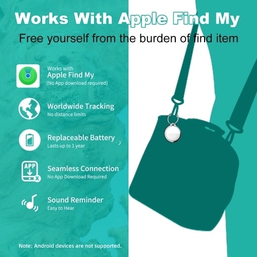 SafeTrak Elite – Apple MFi-certifierad Tracker för iPhone (2 av 10)