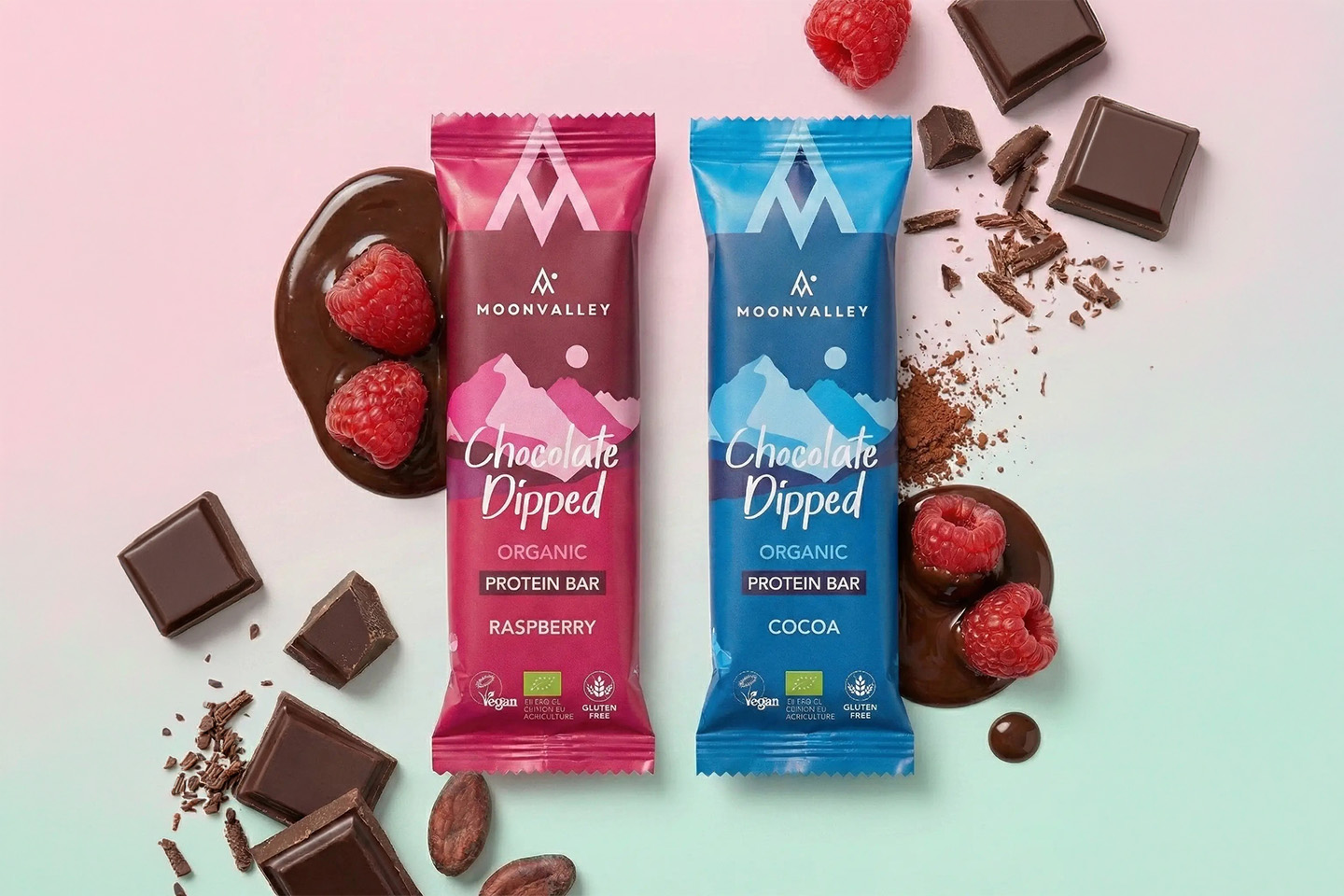 Moonvalley ekologiska proteinbars 12- eller 24-pack