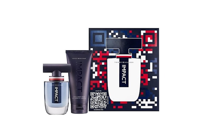 Giftset Tommy Hilfiger Impact Edt 50ml + Hair And Body Wash 100ml
