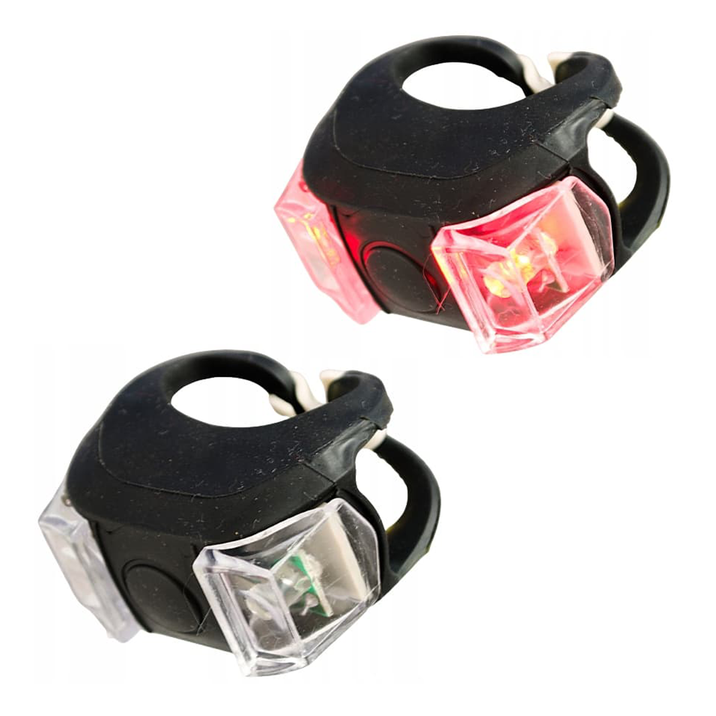 Sykkellys foran og bak, 2-pack