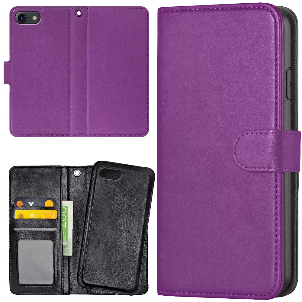 Lommebok Deksel Lilla for iPhone 16e