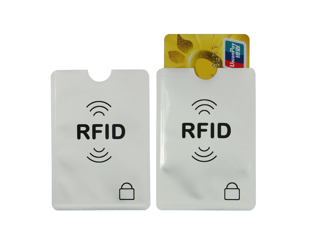 2x RFID-blockerande korthållare (1 av 3)
