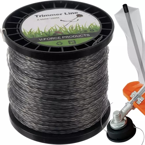 100 m Trimmertråd / Trimmerlina 2,4 mm