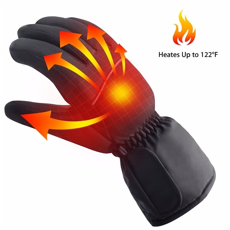 Batteridrivna värmande handskar för touchskärmar (3 av 7)