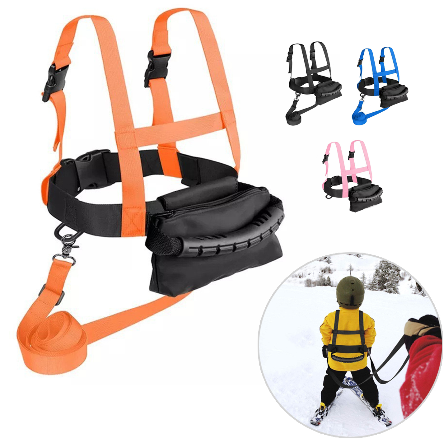 Justerbar skid- och skridskosele för barn