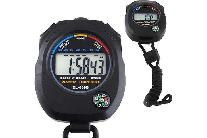 Multifunktionell Digital Stopwatch med Inbyggd Kompass