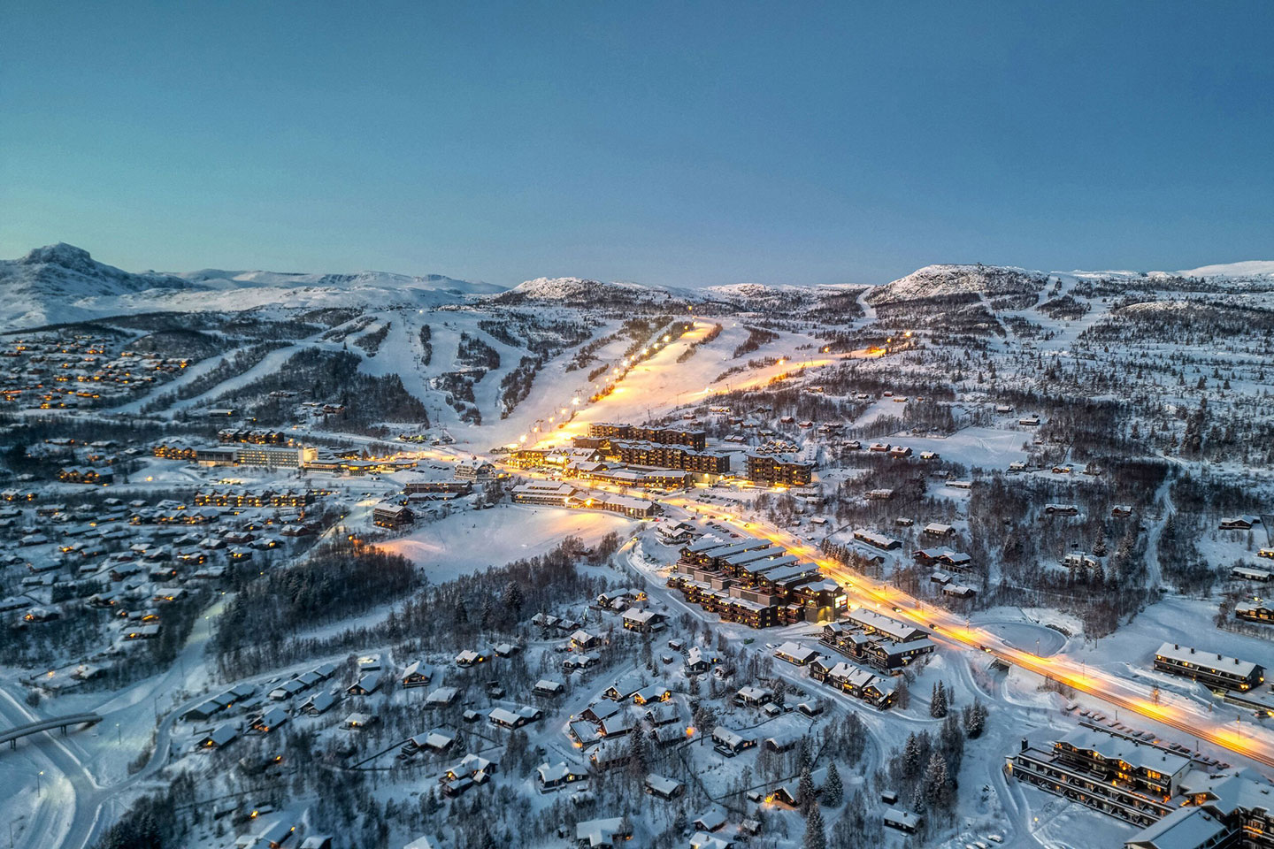 2-5 nätter för 2 eller 4 pers med spa på Riddergaarden Mountain Lodge