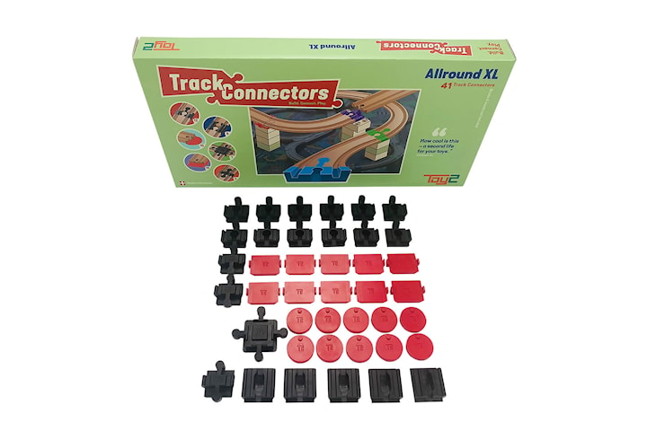 Toy2 Track Connector utbyggnadsset till tågbana XL 41 delar