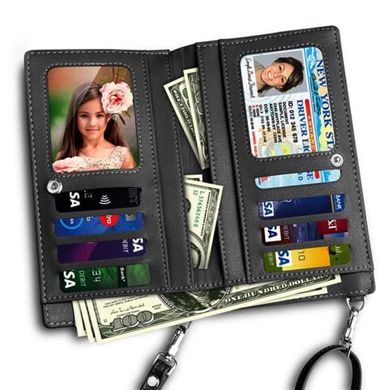 Axelväska och plånbok i ett (4 av 10)