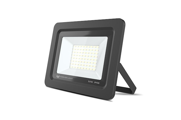 LED Stål spotlight / Floodlight, 50w (220w) Utendørs godkjent