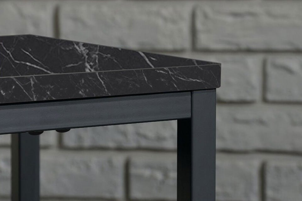 Avlastningsbord svart marmor (2 av 5) (3 av 5)