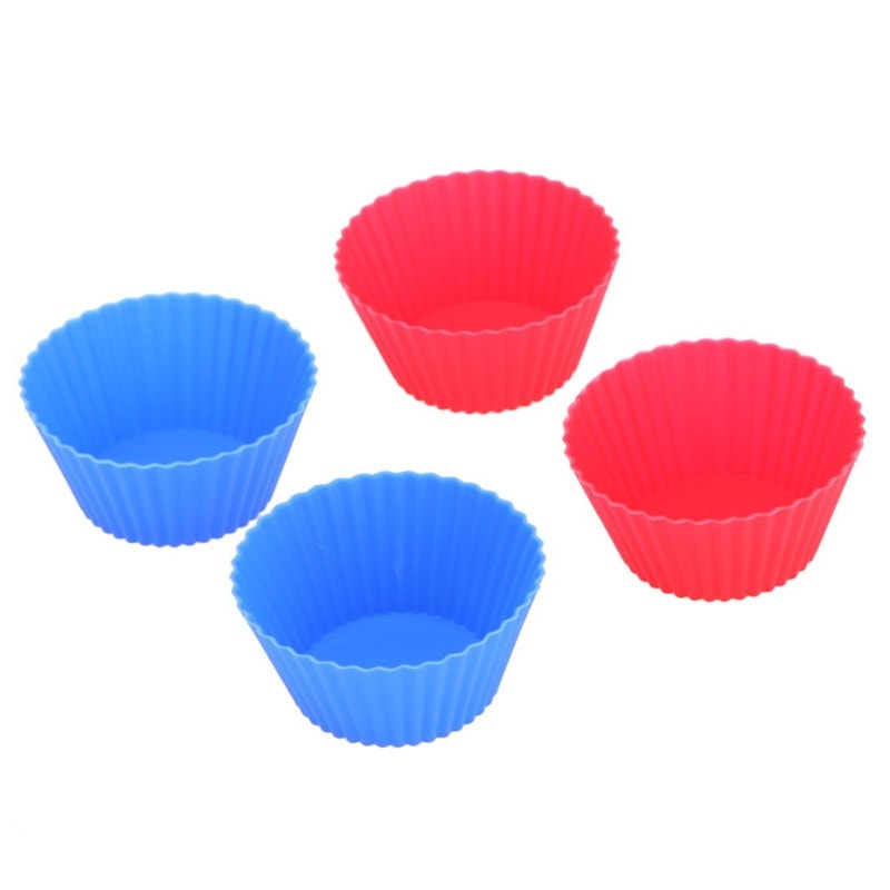 Fargerike muffinsformer i silikon 12- eller 24-pack (10 av 15)